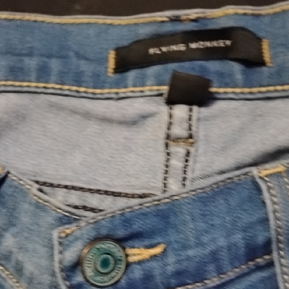 Flying Monkey Sky Blue Denim Jeans